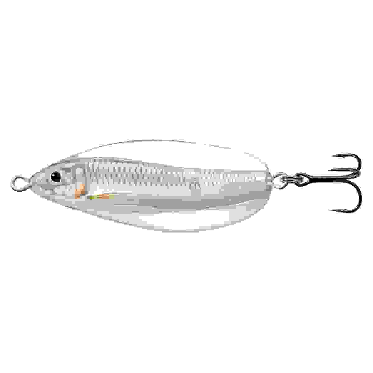 LIVETARGET Erratic Shiner Flutter Spoon 3/8 oz "Silver Pearl" LIVETARGET Erratic Shiner Flutter Spoon 3/8 oz "Silver Pearl"